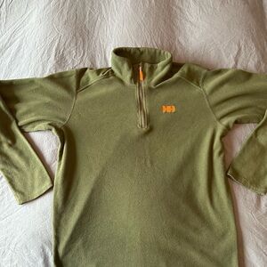 Helly Hansen Men's Olive Green 3/4 Zip